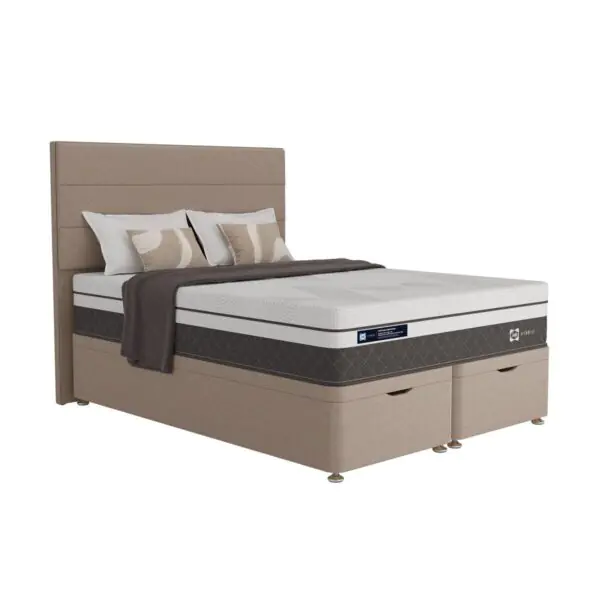 Sealy Full Ottoman Latte Divan Base in 3 Sizes - Image 2