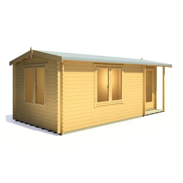 Shire Thetford 44mm Log Cabin 20ft x 10ft (6 x 3m) - Image 5