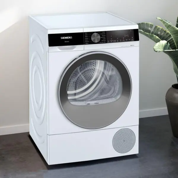 Siemens WQ45G209GB, 9kg Heat Pump Dryer, A++ Rated in White - Image 2