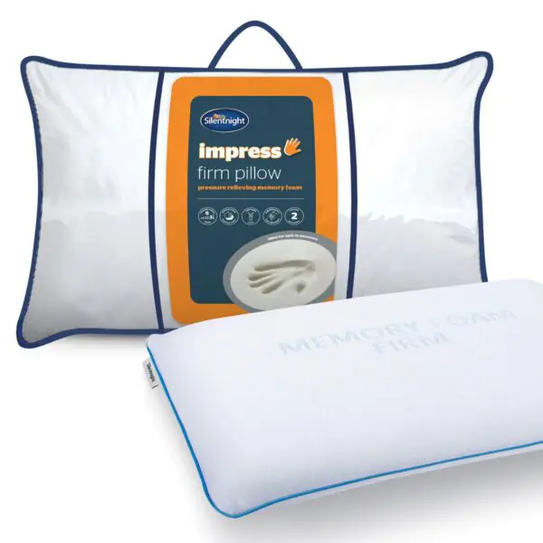 Silentnight Impress Firm Memory Foam Pillow - Image 2