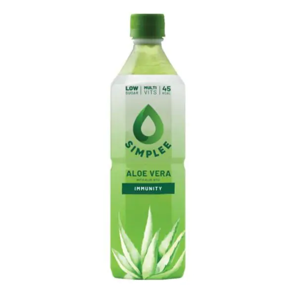 Simplee Aloe Vera Drink With Bits, 12 x 500ml - Image 2