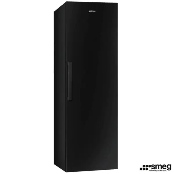 Smeg UKFS18EV2HB, Fridge, E Rated in Gloss Black