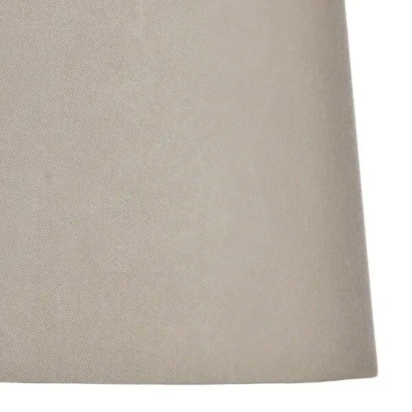 Sonia Brass and Silver Dual Table Lamp with Taupe Shade - Image 6