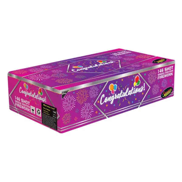 Standard Celebration Cake Single Ignition Firework in 7 Varieties - Image 5