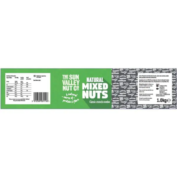 Sun Valley Natural Mixed Nuts Selection, 1kg - Image 2