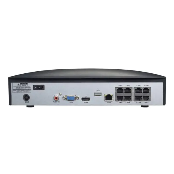 Swann 8 Channel 2TB NVR Recorder with 6 x 12MP Mega HD Enforcer Bullet Cameras, SWNVK-890106-EU - Image 4