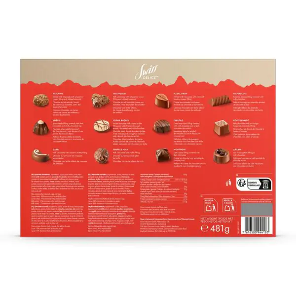 Swiss Delice Prestige Swiss Pralines, 481g - Image 2