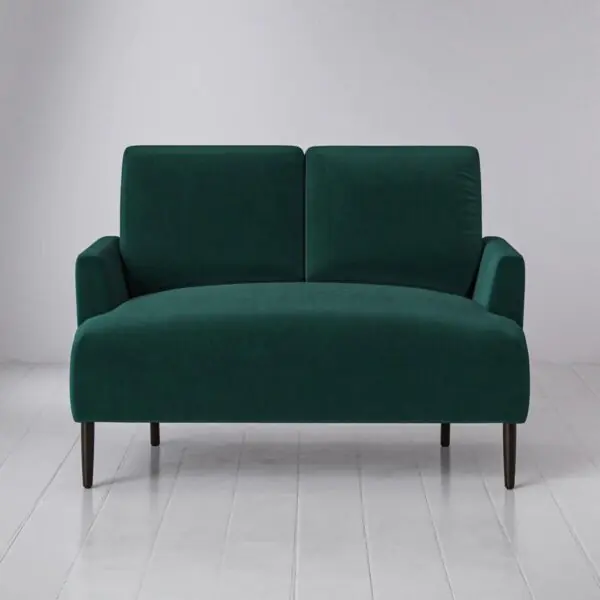 Swyft Model 05 Green Velvet 2 Seater Sofa - Image 3