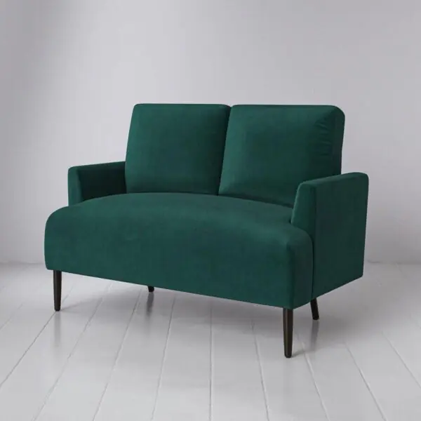 Swyft Model 05 Green Velvet 2 Seater Sofa - Image 4