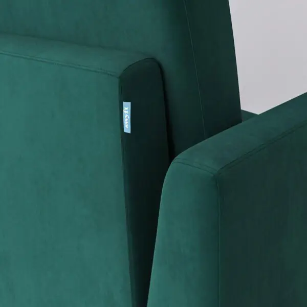 Swyft Model 05 Green Velvet 2 Seater Sofa - Image 8