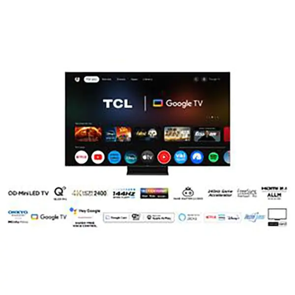 TCL 65Q9BK 65 Inch Mini LED 144Hz TV - Image 7