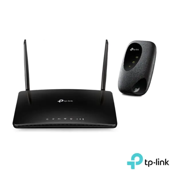 TP-Link Archer MR600 4G+ AC1200 Router and M7000 4G LTE Mobile Router Bundle