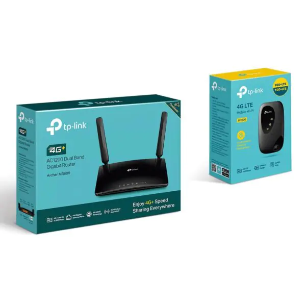 TP-Link Archer MR600 4G+ AC1200 Router and M7000 4G LTE Mobile Router Bundle - Image 2