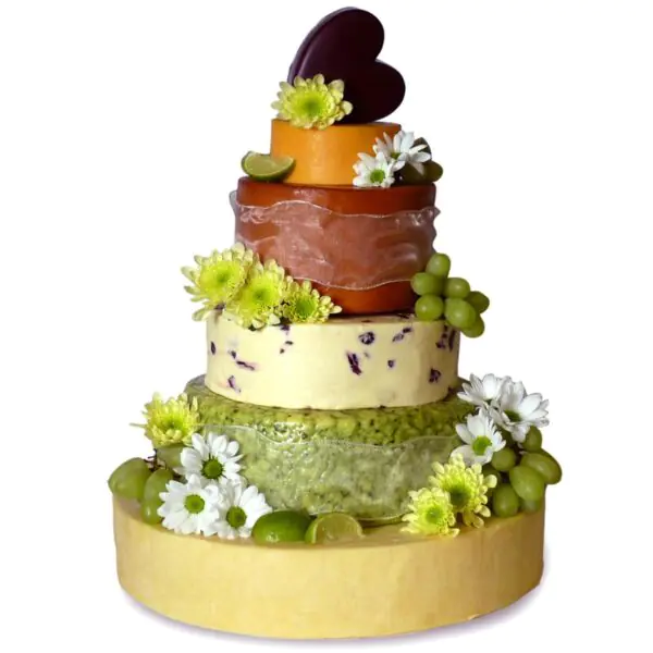 The Dorchester 6-Tier Cheese Celebration Cake, 15kg (Serves 500 Portions) - Image 3