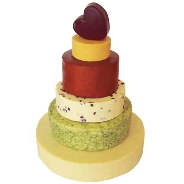 The Dorchester 6-Tier Cheese Celebration Cake, 15kg (Serves 500 Portions) - Image 4