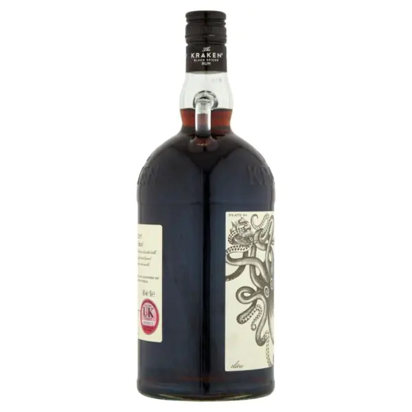 The Kraken Black Spiced Rum, 1L - Image 2