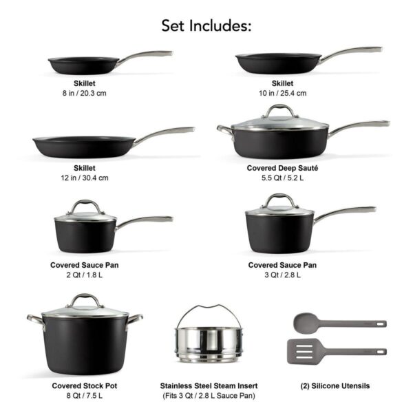 Tramontina 12 Piece Non-stick Cookware Set - Image 4