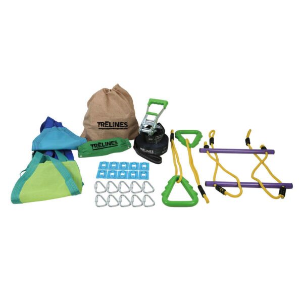 Trelines Swingset and Gymnastics 36ft (11m) All In One Harness Set - Image 2