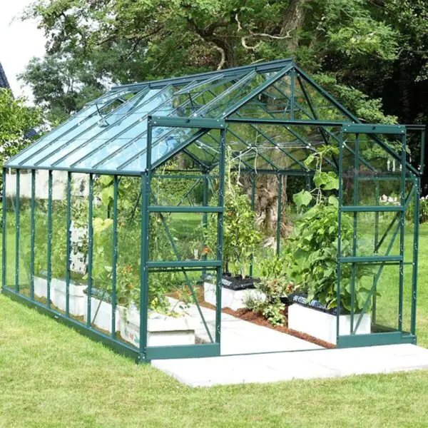 Vitavia Arizona 11500 8ft 5  x 14ft 7  (2.6 x 4.5 m) Low Threshold Entrance Greenhouse Package - Image 2