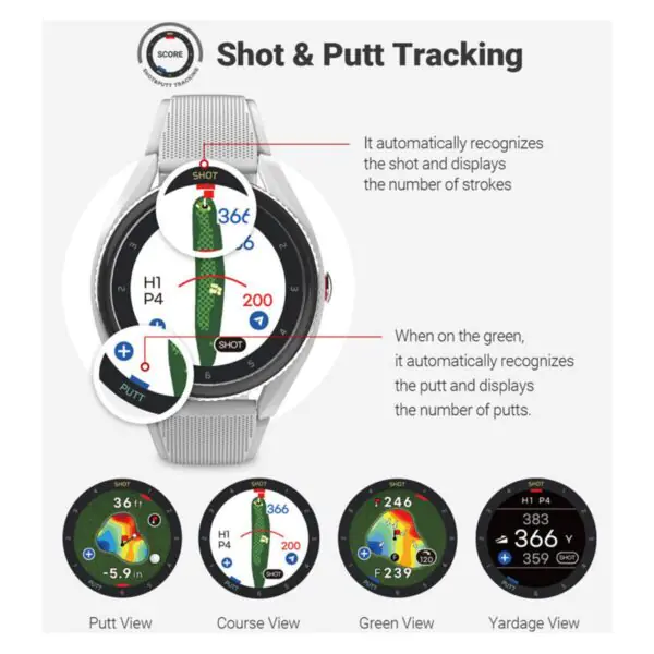 Voice Caddie T9 Golf Watch - Image 5