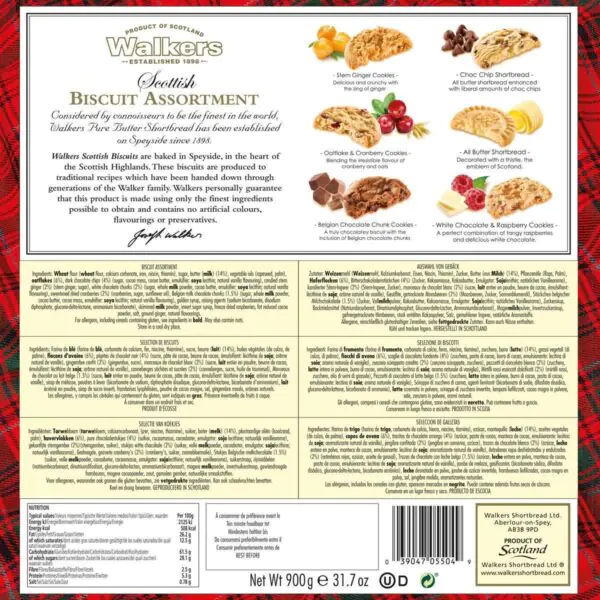 Walkers Scottish Biscuit Assortment, 900g - Image 4