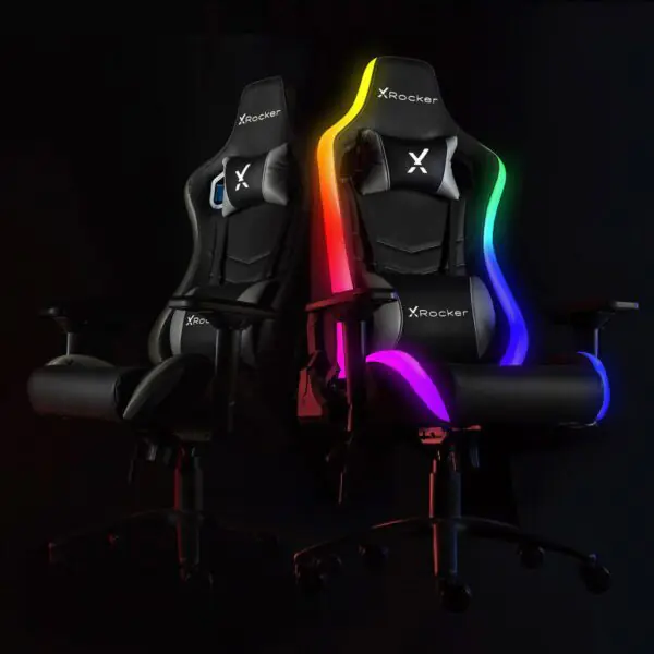 X Rocker Opal RGB Gaming Chair with LED Lights - Image 8