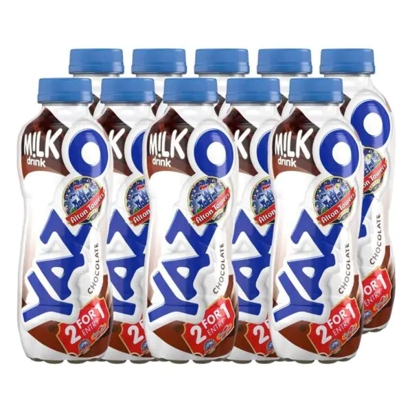 Yazoo Chocolate Milkshake, 10 x 400ml