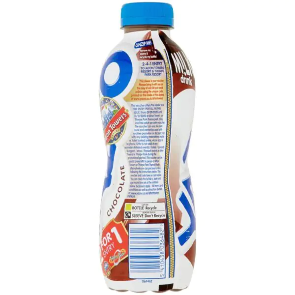 Yazoo Chocolate Milkshake, 10 x 400ml - Image 3