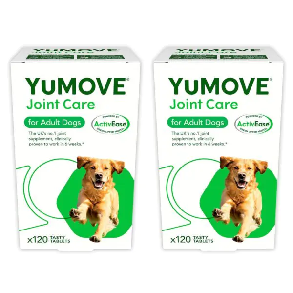 YuMove Joint Care for Adult Dogs, 2 x 120 Tabs