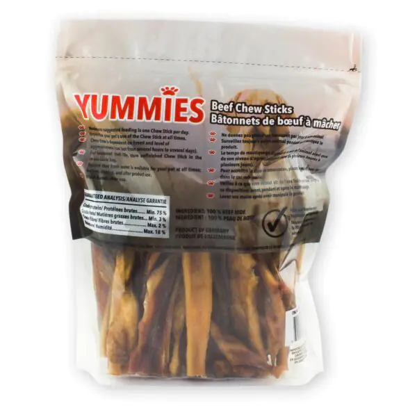 Yummies Beef Chew Sticks 5  - 8 , 680g - Image 2