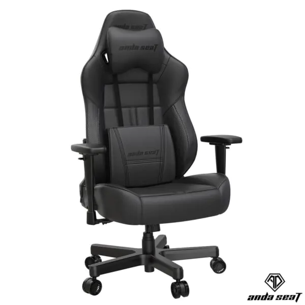 anda seaT Dark Demon Dragon Gaming Chair, Black - Image 3