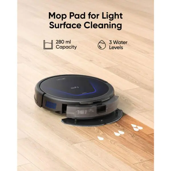 eufy G50 Hybrid Robot Vacuum with Auto-Detangle Brush, Mop, Strong Suction and Bonus Accessory Kit - Image 6