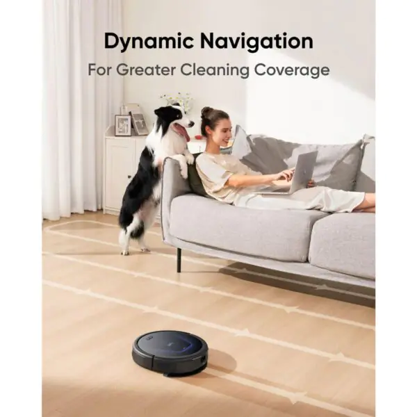 eufy G50 Hybrid Robot Vacuum with Auto-Detangle Brush, Mop, Strong Suction and Bonus Accessory Kit - Image 8