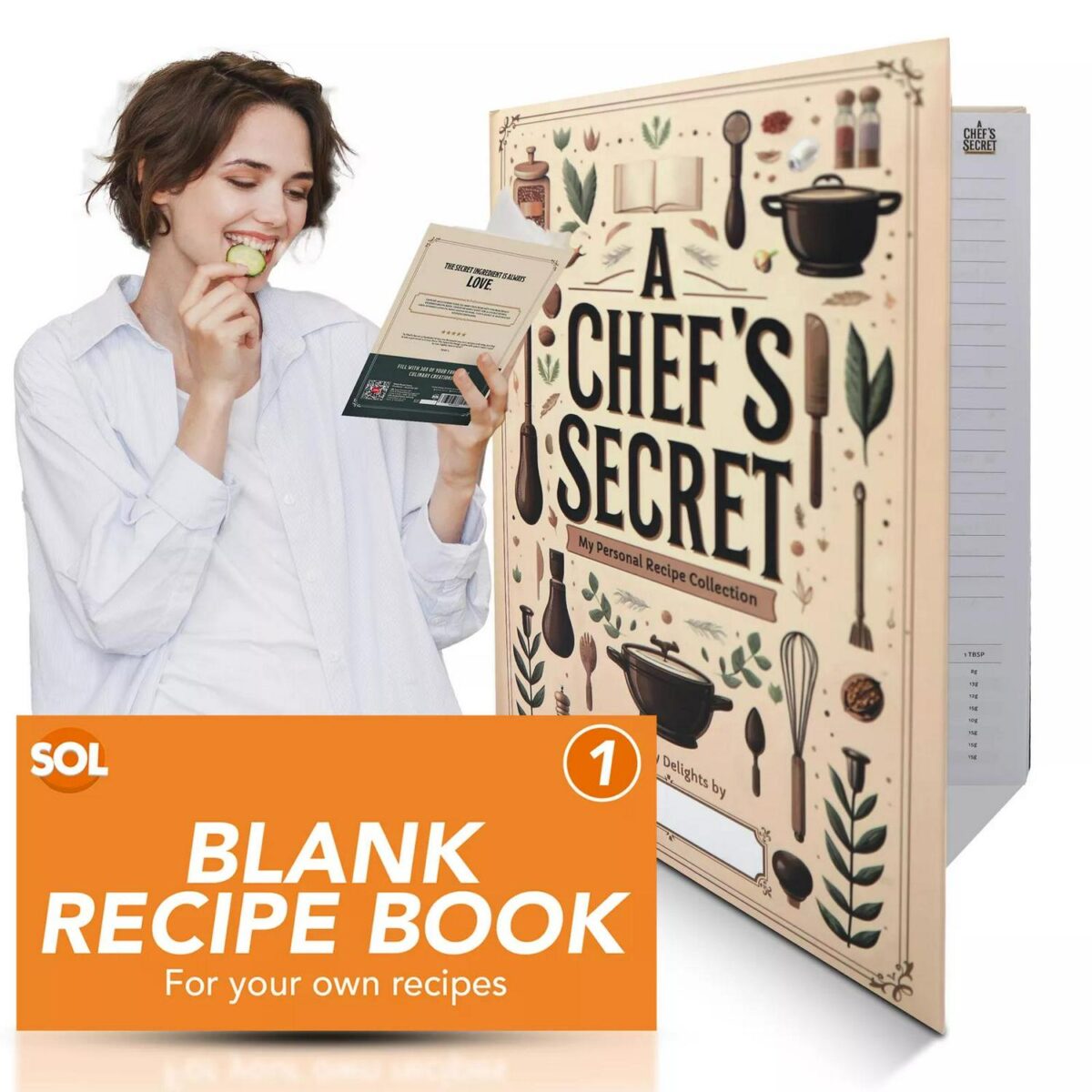 Blank Recipe Book Jo b33e17f9e7fa9cd805a92e2832121a55