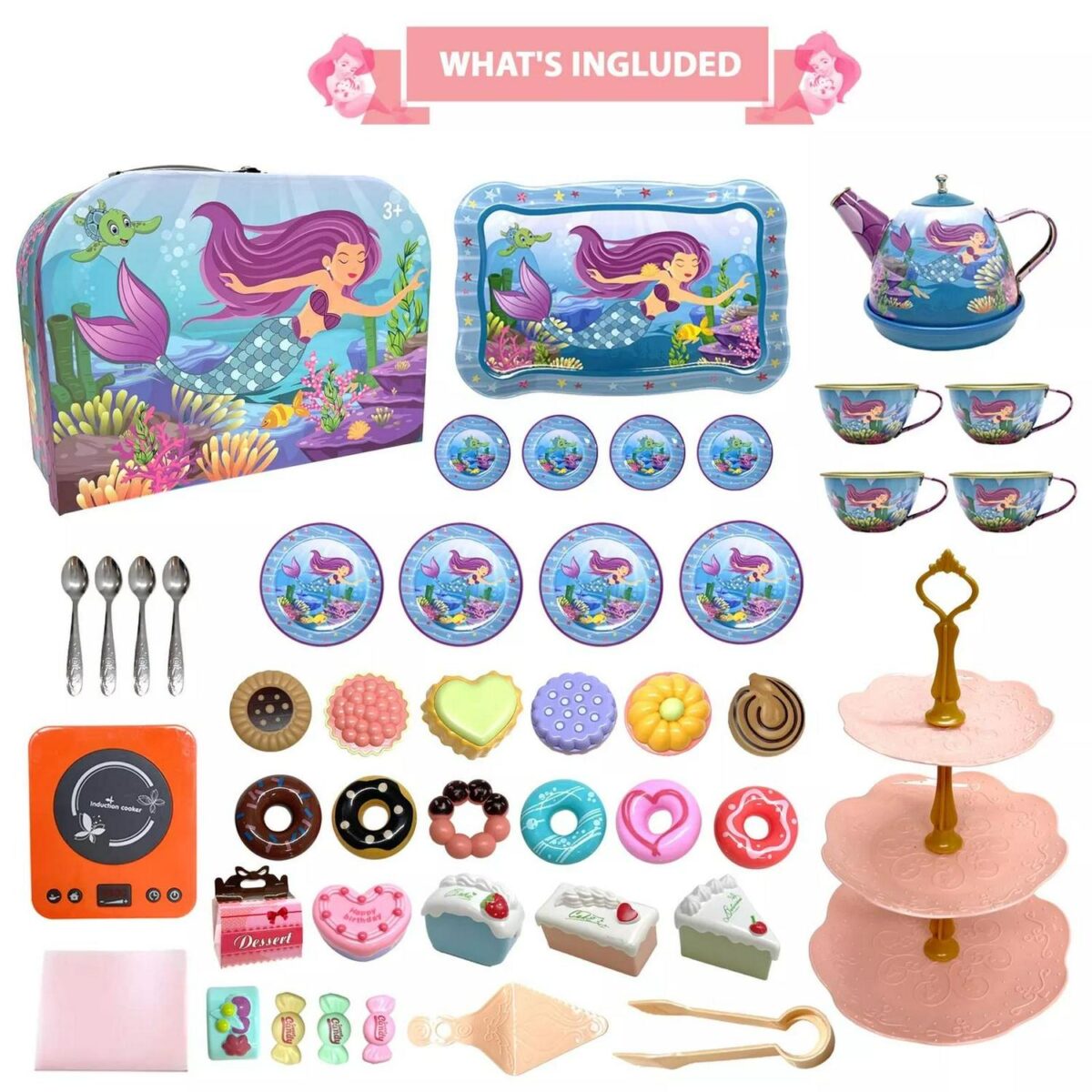 Kids Play Mermaid Te 96a64aef9ebbe85d1a8e973a2deed457