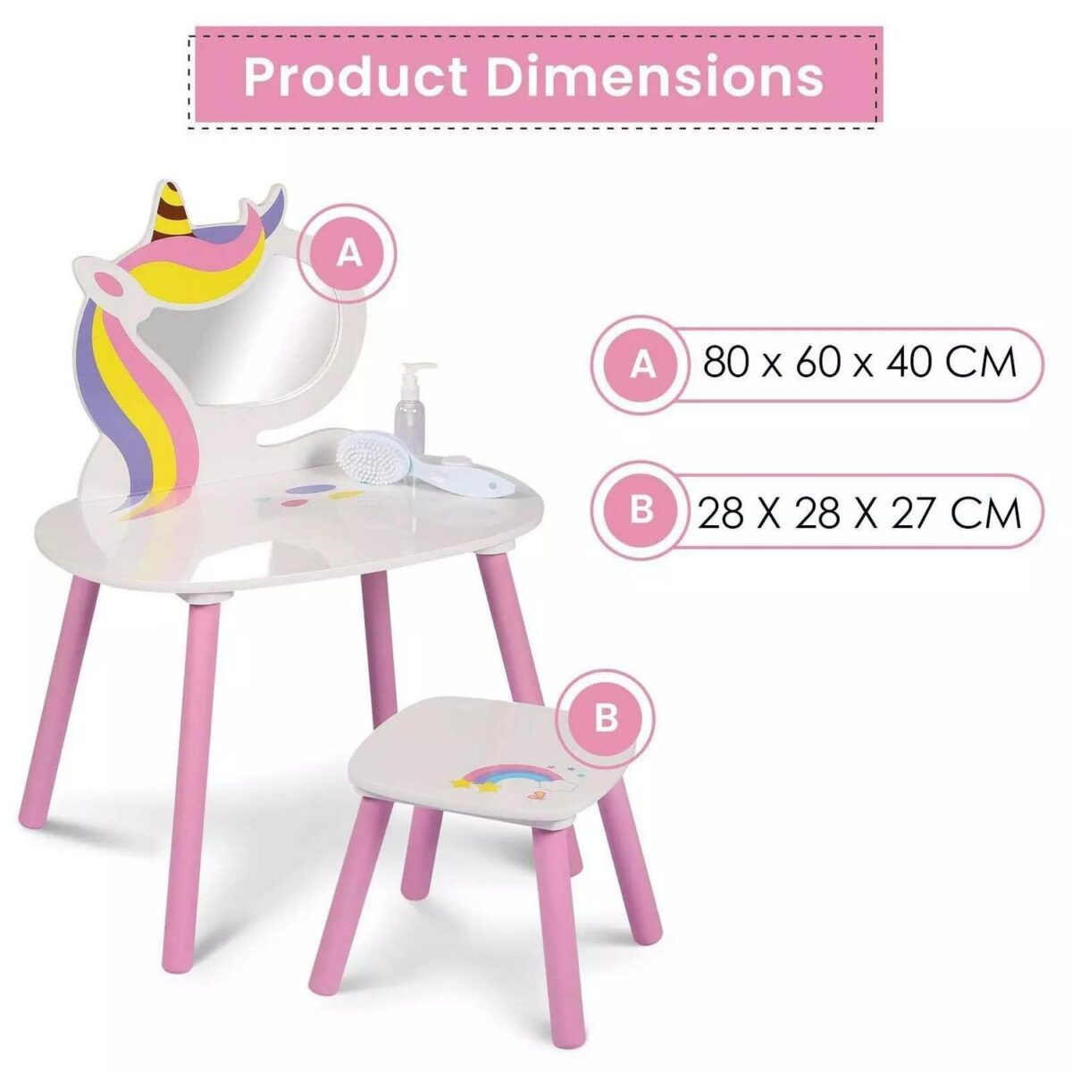 Princess Vanity Tabl 86be0ebfc32913d52d20584052ee38d9