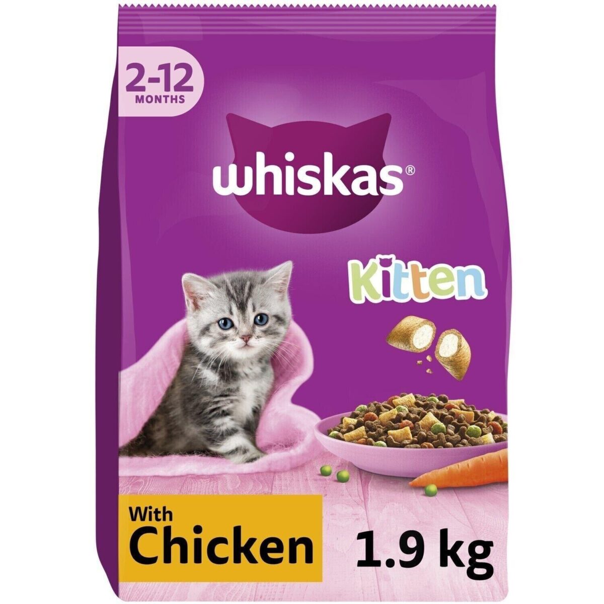 Whiskas Kitten Dry C 86548522f53f846cf3399b2057d82473