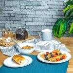 12x Coloured Enamel Mugs Metal Camping Tea Hot Drinks Cups Set 375ml Grey - Image 7