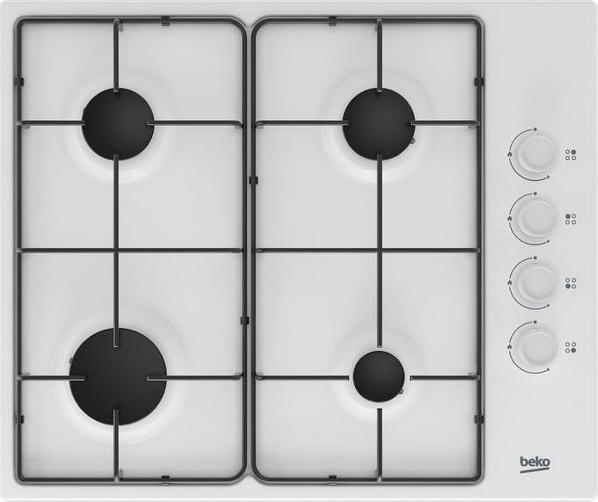 BEKO_HIBG64120SW_61__4c13b0fe95e51cda90534e6dd928c8a2.jpg BEKO HIBG64120SW 61 cm Gas Hob - White - Image 1