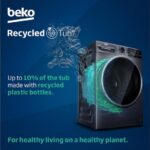 BEKO Pro EnergySpin AquaTech B5W59411AW WiFi-enabled 9 kg 1400 Spin Washing Machine - White - Image 9
