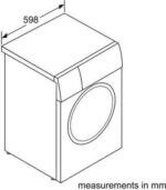 BOSCH Series 6 WGH254ARGB i-DOS AntiStain 10 kg 1400 Spin Washing Machine - Graphite - Image 12