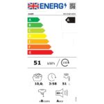 Haier I-Pro 7 Series WiFi Connected HW100-B14979U1, 10kg, 1400rpm Washing Machine, A Rated in White - Image 6