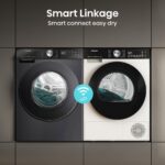 Hisense WF5S1245BB, 12kg, 1400rpm, Washing Machine A Rating in Black - Image 7