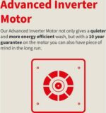 SHARP ES-NFB014DWNA-EN 10 kg 1400 Spin Washing Machine - White - Image 7