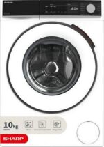 SHARP ES-NFB014DWNA-EN 10 kg 1400 Spin Washing Machine - White