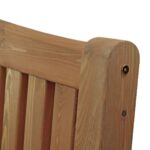Zest 3 Seater 1.76m Wooden Garden Bench - Image 4