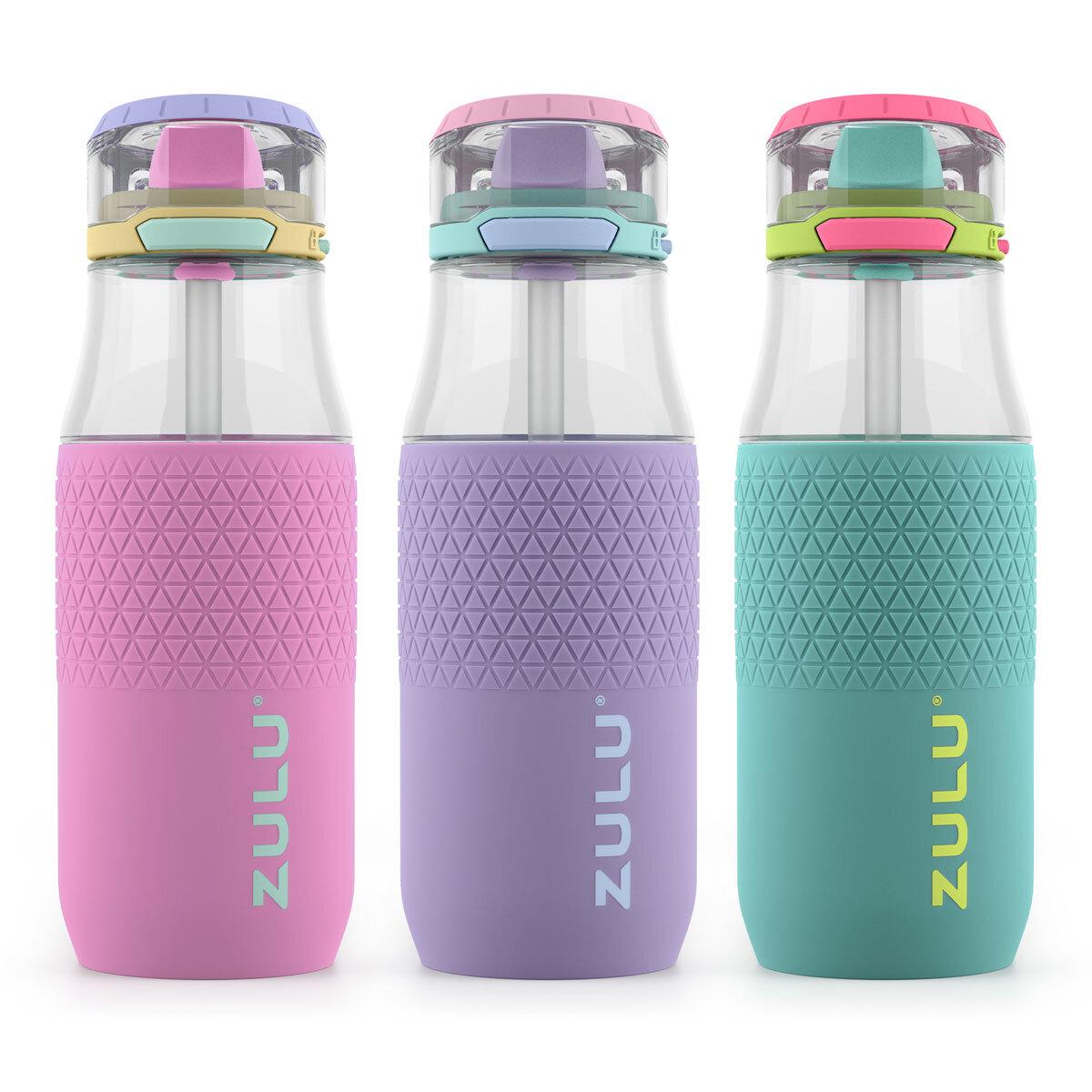 Zulu_Tritan_Water_Bo_fb1d5ddcb29dc803ff6de502a8fb963e.jpg Zulu Tritan Water Bottle, 511ml, 3 Pack in 2 Colours - Image 1